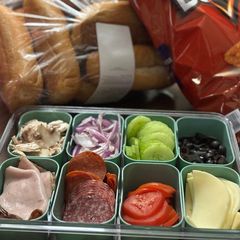 A picture of Snackle box Sub/ sandwich bar.