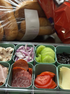 A picture of Snackle box Sub/ sandwich bar.