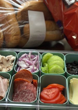 A picture of Snackle box Sub/ sandwich bar.