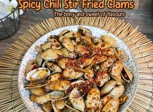 Gambar Spicy Chili Stir Fried Clams