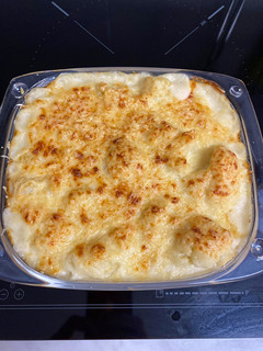 Una foto de Coliflor gratinada