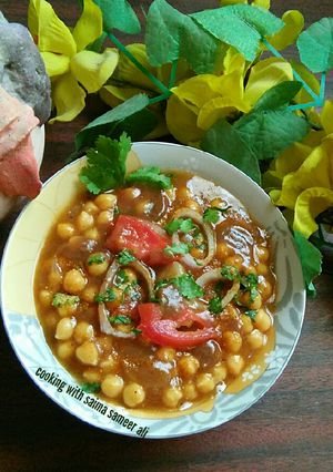 A picture of Kathyawari cholay #cookpadramadan #5weekchallange #iftar.