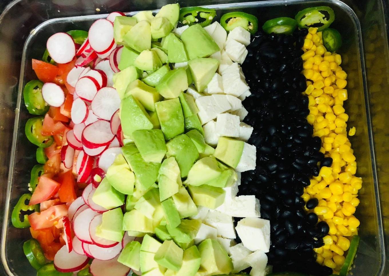 Ensalada para tacos