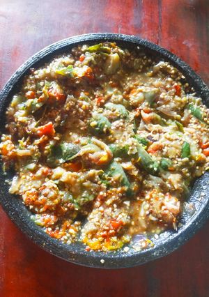 Foto resep Sambal terong rebus super pedas