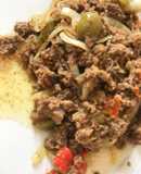 Carne molida a mi estilo