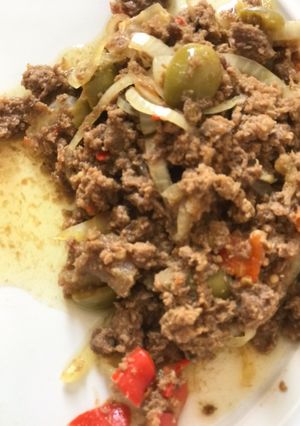Una foto de Carne molida a mi estilo