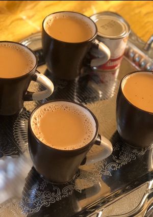 صورة لوصفة شاي كرك 😋😋💙