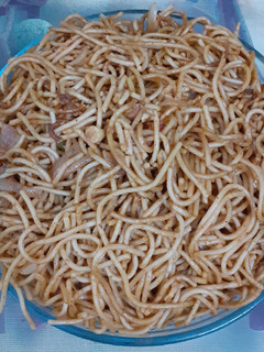 A picture of Spaghetti in desi style.