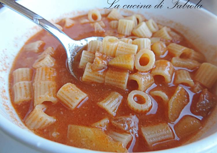 Pasta e patate (ricetta di mia nonna)