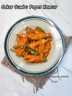 Foto resep Ceker bumbu pepes kencur
