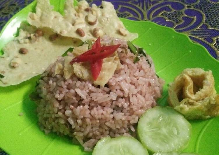 Nasi goreng terasi pedeeess