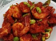 Gambar balado udang pete