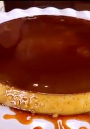 Una foto de FLAN de café