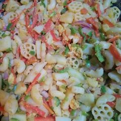 A picture of Chicken tikka Macaroni 💞🍜💞😋💞.