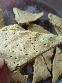 Una foto de Galletitas saladas de salsa de tomate