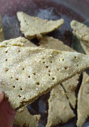 Una foto de Galletitas saladas de salsa de tomate