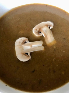 Una foto de Crema de champiñones