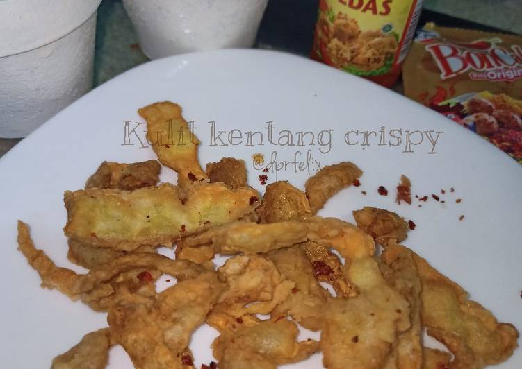 Kulit kentang crispy 🥔🥔
