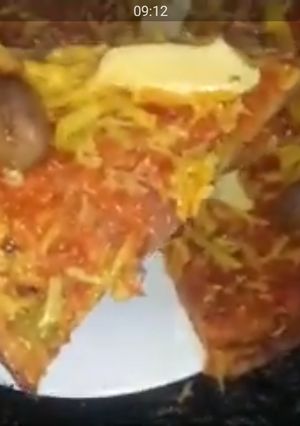 صورة لوصفة بيتزا الشفلور😱 بنة لاتقاوم