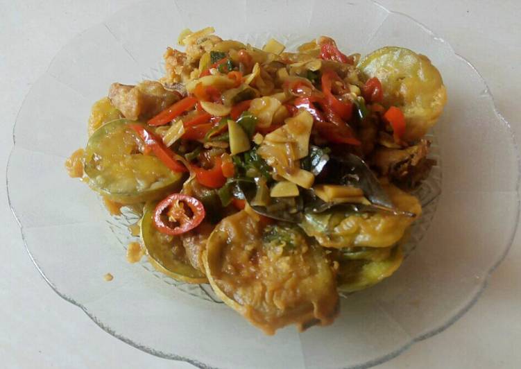 Terong raos (hemat ala anak kos)