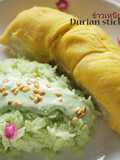 Pulut durian Thai - wangi tak tertahan