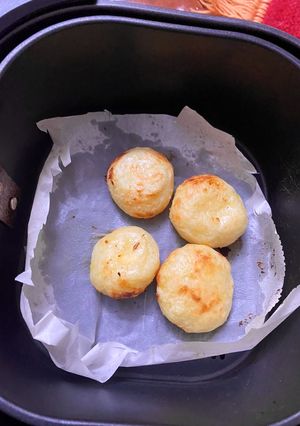 Hình của món Bánh khoai tây phô mai NCKD.