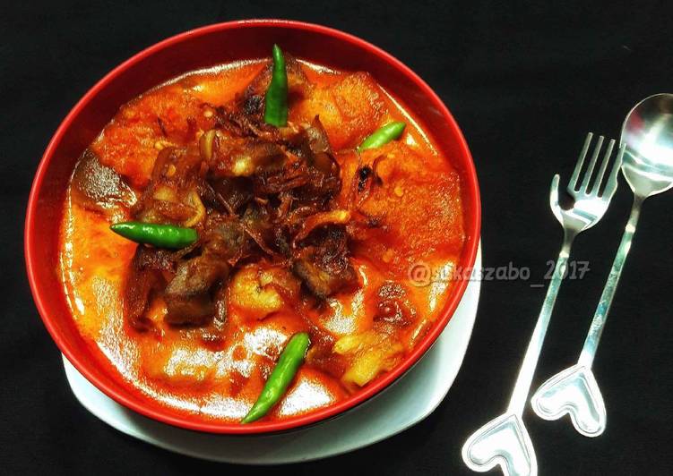 Sambel Goreng Cingur + Krecek