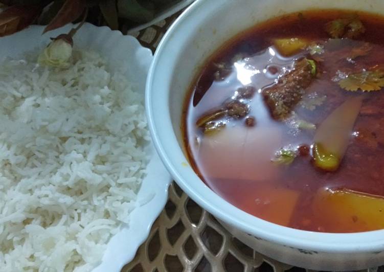 Step-by-Step Guide to Cook Ultimate Aalo gosht
