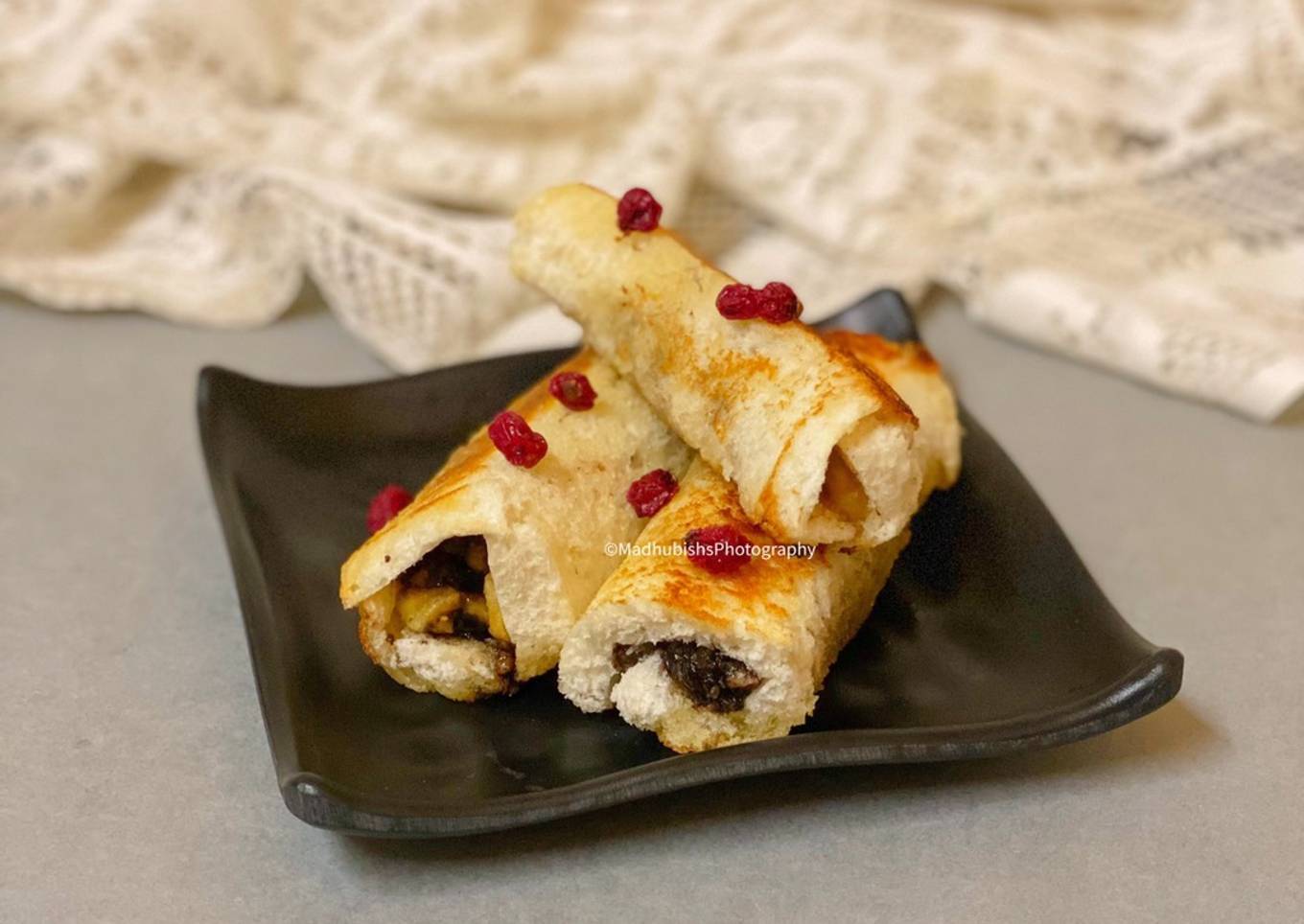 Banana Chocolate Rolls
