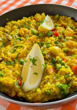Paella recept fotója