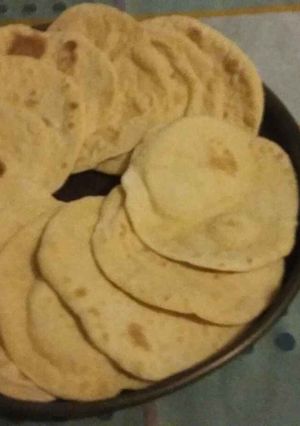 صورة لوصفة عمل خبز عربي