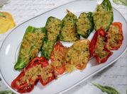 Una foto di friggitelli al forno