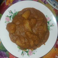 A picture of Groundnuts Matoke #seasonalingridientcontest.