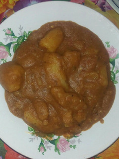 A picture of Groundnuts Matoke #seasonalingridientcontest.