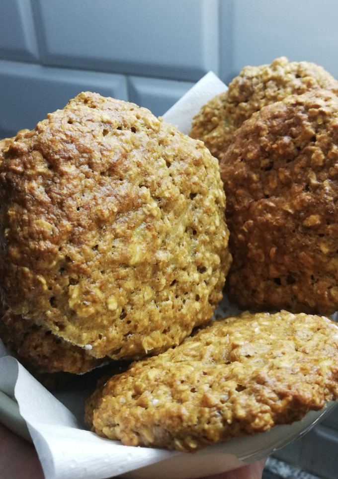 Una foto de Galletas de avena y banana