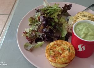 Une photo de Muffins aux courgettes