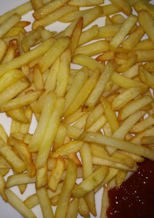 صورة لوصفة بطاطا مقليه