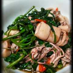 รูปของ Tumis kangkung cumi