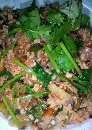 รูปของ ไข่ผัดแหนม