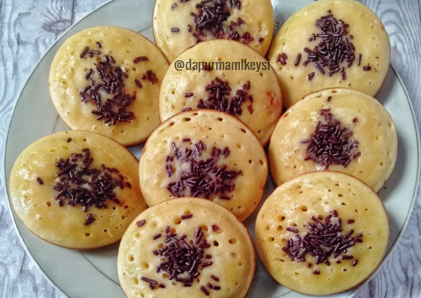 Kue Cubit No Mixer
