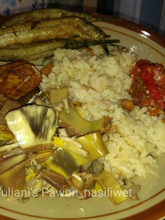 Foto resep Nasi liwet ikan asin