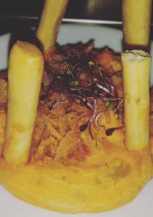 Una foto de Ensaladilla rusa con mayonesa de pimientos
