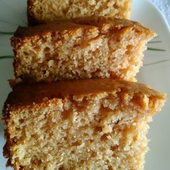 A picture of Rooh afza cake.