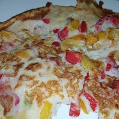 A picture of Vegetable omelette.