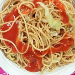 Hakka noodles A picture of Hakka noodles.