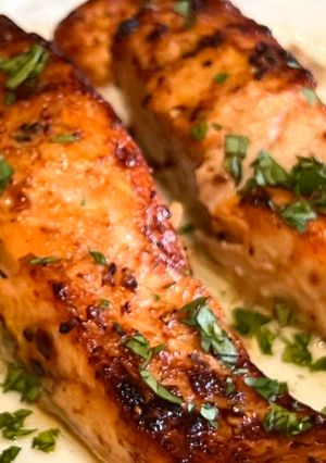 A picture of Bang bang salmon.