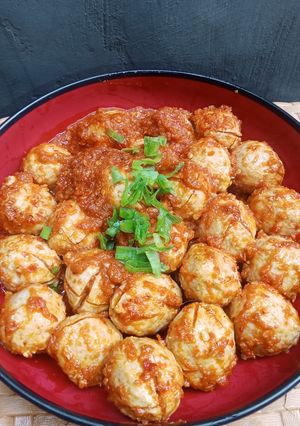Foto resep Bakso Mercon
