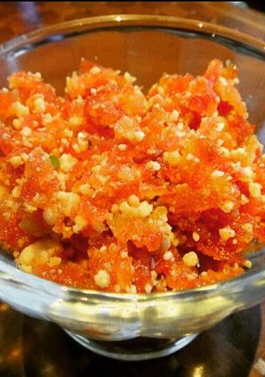 A picture of Gajar Halwa.