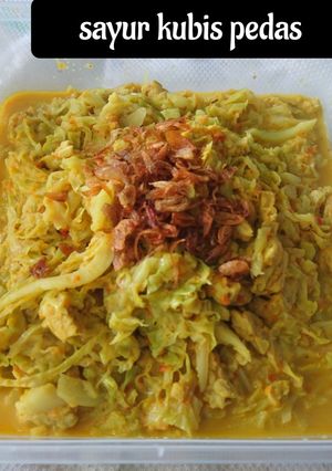 Foto resep Sayur kubis pedas