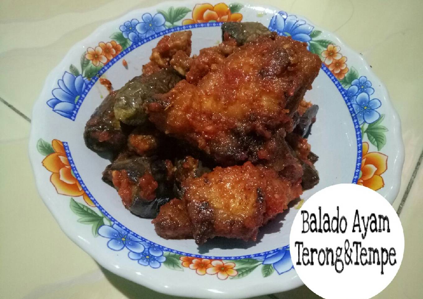 Balado Ayam Dan Terong